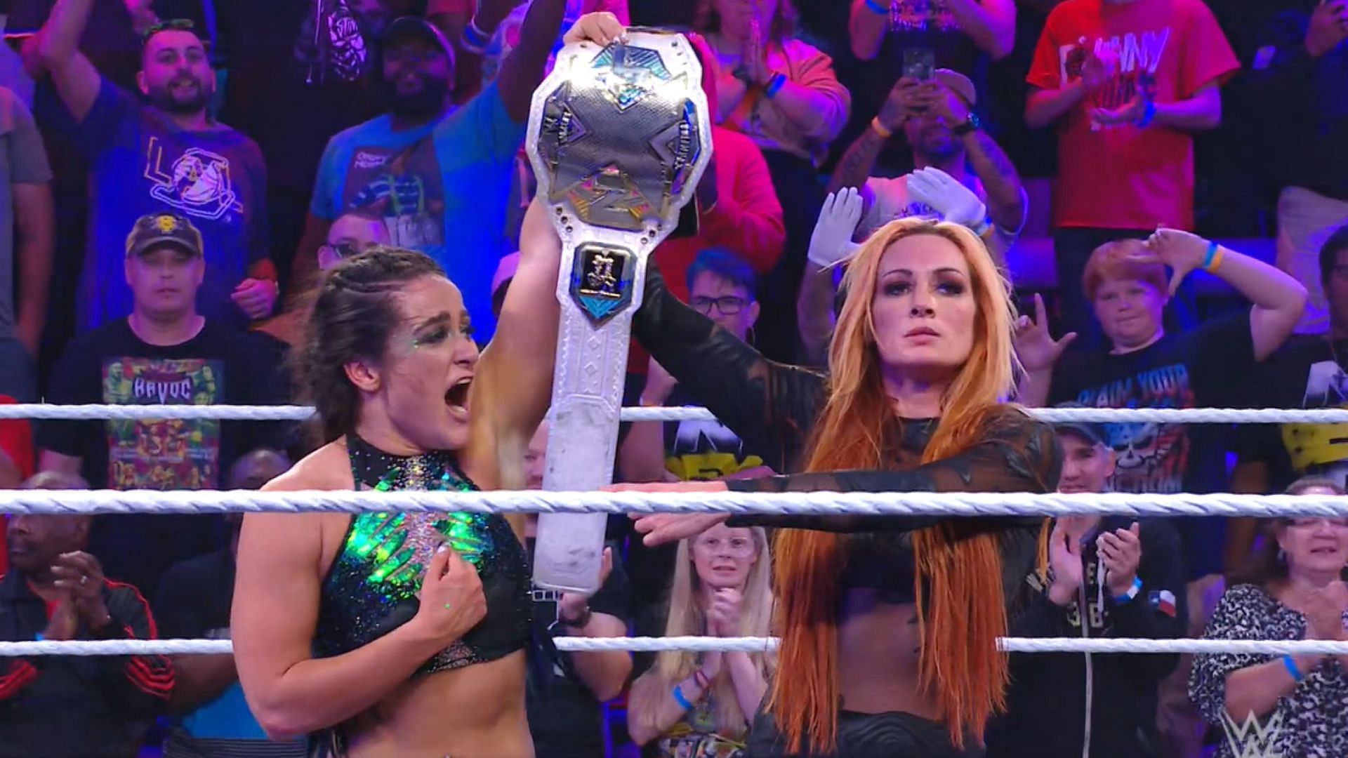 Will Lyra Valkyria have her hand raised again at Money in the Bank? (Image Credit: WWE.com)